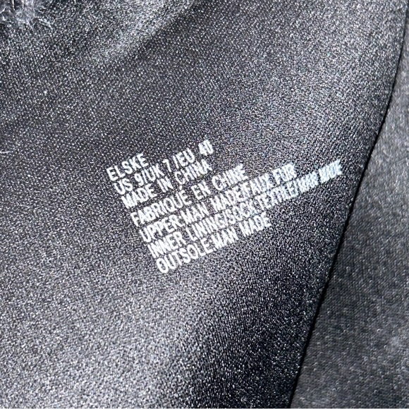 Shoe Dazzle Stylish Black Fur-Trimmed Women's Boots Size .9. US - Picture 14 of 16